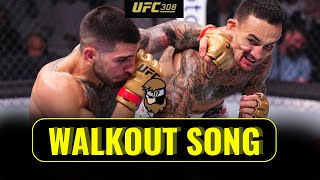 MAX HOLLOWAY WALKOUT SONG UFC 308 [upl. by Letch987]