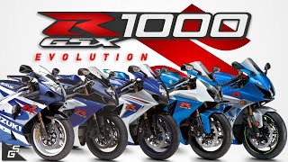 The Evolution of Suzuki GSXR 1000 ┃20012021 [upl. by Holly233]