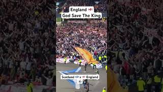 National Anthem  England God Save The King Scotland v England Football 12092023 [upl. by Raynor]