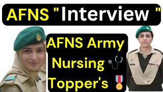 Meet Capt Esha AFNS Army Nursing ToppersCMHAFNSArmy NursingJoin Army as Captain NurseArmy Jobs [upl. by Rehpotsirh]