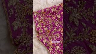 Latest bridal work blouse designs 🩷prabhablouses embroidery womensclothing fashion [upl. by Enatan794]