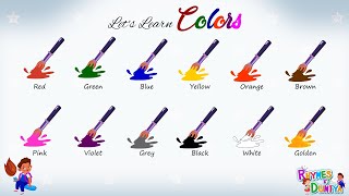 Name of color in English  Learn Color For Kids  Name of colors  Color Videos for Kids  Colors [upl. by Jobi]