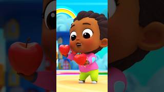 Apples and Bananas Song shorts nurseryrhymes kidssong musicforkids [upl. by Lenahtan749]