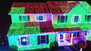 2021 quotAll I Want for Christmas is Youquot by Mariah Carey  Linglestown Lights Christmas Lightshow [upl. by Drusy]