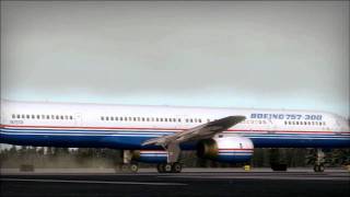 QualityWings Simulations The Boeing 757300 [upl. by Cilka]