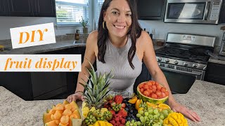 How to Make a Fruit Display  Homebody Eats [upl. by Gaston]