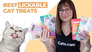 7 Best Lickable Cat Treats [upl. by Cacilia202]