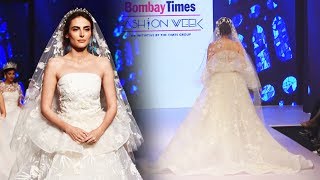 Mandana Karimi Ramp Walk At Bombay Times Fashion Week Spring Summer 2019 [upl. by Aynod]