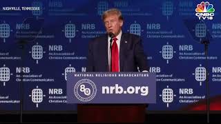 Trump Speech Need For God At NRB Nashville Feb 2024 [upl. by Arahsit]