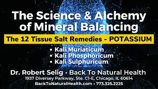 The 12 Tissue Salt Remedies Kali Muriaticum Kali Phosphoricum and Kali Sulphuricum [upl. by Tuck100]