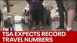 TSA expects recordbreaking travel numbers [upl. by Tutankhamen610]