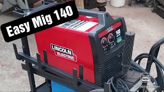 Hobart 140 Handler MIG Welder Review  Demonstration [upl. by Alleb557]