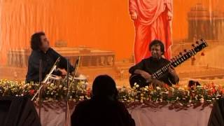 Ustad Shahid Parvez Khan Sitar with Pandit Prodyut Mukherjee on Tabla  Gat in Rupak Gat [upl. by Eniawtna]