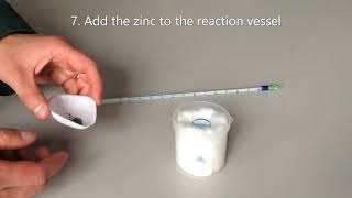 Experiment Temperature Changes in a Displacement Reaction [upl. by Lowell]