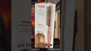 KISS Dry amp Style Heat Hair Brush 🛍️ Walmart Beauty Shopping Fashion [upl. by Oidacra]