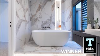 Winner of the 2024 TIDA New Zealand Designer Bathroom – Alina Cuchiliuc of Cube Dentro [upl. by Conway]