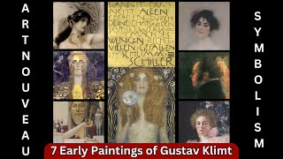 7 Early Paintings of Gustav Klimt [upl. by Franzoni]