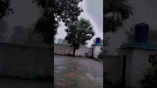 rainy weather in Sialkot please subscribe nature rainyday [upl. by Arrac309]