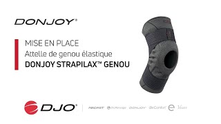 DonJoy StrapiLax™ Genou  Mise en place [upl. by Haziza]