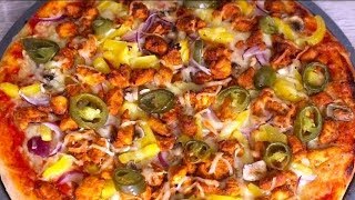 Afghani Homemade Pizzaپیزا خانگی [upl. by Nnylrats]