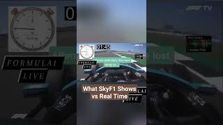 Max Vs Lewis Crash Media vs Real shorts f1 formula1 [upl. by Sanez97]