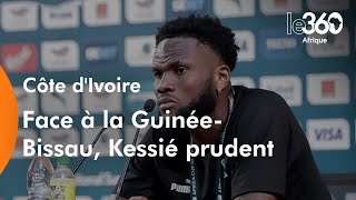 CAN 2023 Côte dIvoireGuinée Bissau l’Ivoirien Franck Kessié plutôt prudent [upl. by Ordnael]