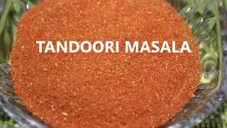 Tandoori Masala Powder Homemade Tandoori Masala Powder Which Can Be Stored for 1 Year [upl. by Devin]