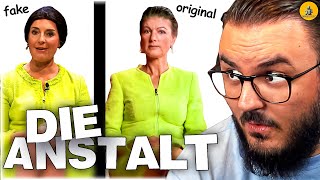 Die Anstalt nimmt Wagenknecht KOMPLETT HOPPS 😭 [upl. by Aicre]