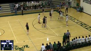 Coopersville High School vs Holland Christian Mens Varsity Basketball [upl. by Ahsiekit415]