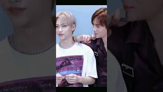 stray kıds Moment hyunjin x felix straykids hyunjin felix love [upl. by Ahsennek]