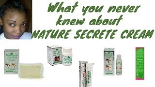 What you never knew about NATURE SECRETE CREAM NATURE SECRETE LIGHTENING BODY LOTION TONER [upl. by Aerdnaxela]