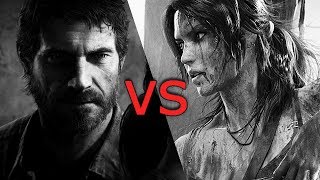 THE LAST OF US vs TOMB RAIDER  ImpaledStabbed Scene [upl. by Guidotti]