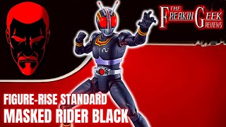 FigureRise Standard MASKED RIDER BLACK EmGos Reviews N Stuff [upl. by Ennovoj]