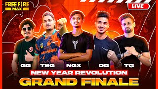 Grand Finals  New Years Revolution  Garena Free Fire totalgaming gyangaming [upl. by Lenes]