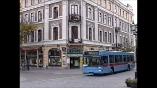 Stortorget Drottninggatan och Slottet i Örebro 1997 [upl. by Tia]