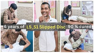 L5S1 Slipped Disc Chiropractic Treatment in India Ajmer Rajasthan 80033049816351802702 [upl. by Sekofski]