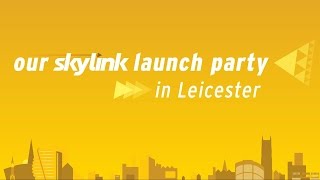 Kinchbus  our skylink launch party in Leicester [upl. by Frasch]