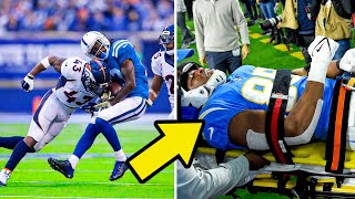 20 BIGGEST HITS IN NFL HISTORY that ended dangerously [upl. by Enilatan956]