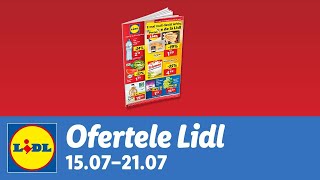 Ofertele saptamanii la Lidl • 15  21 Iulie 2024 [upl. by Gothart]