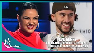 ¡Tremendo oso Bad Bunny ignora a Maite Perroni en los Premios Billboard de la Música Latina 2023 [upl. by Lotty615]