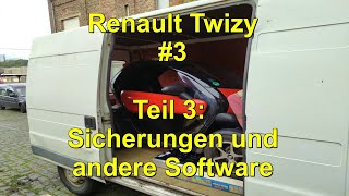 Renault Twizy 3  Teil 3  Sicherungen geprüft und erklärt  erster Erfolg [upl. by Mossolb884]