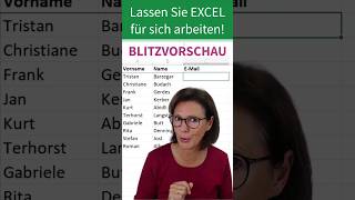 ExcelPraxistipp EMail Adressen automatisch erstellen deutsch [upl. by Ailec83]