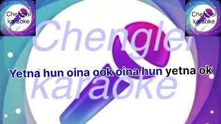 Panthou mangol khenlonglang karaoke music [upl. by Airrotal134]