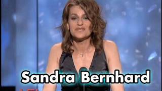 Sandra Bernhard Salutes Robert De Niro at AFI Life Achievement Award [upl. by Nie]