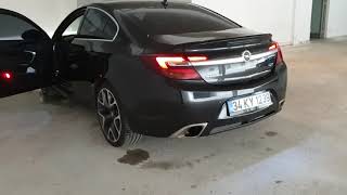 Opel insignia OPC Cold Start Straigt Pipe Exhaust  Düz Boru [upl. by Spike]