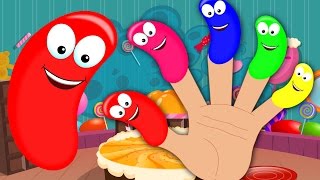 Jelly Beans Finger Family Song  Nursery Rhyme And Kids Songs [upl. by Ivo]