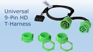 How to Install Geotab Universal 9Pin Heavy Duty THarness [upl. by Sonya16]