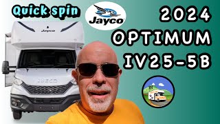 Jayco Optimum IV255B  Motorhome Tour  QuickSpin  Motorhome TOUR 2024  4 berth Motorhome [upl. by Schuyler819]