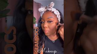 Dark Skin Makeup darkskinmakeup makeuplover glamrocsmakeup glamrocs [upl. by Spieler]