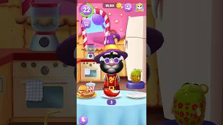 Chillies Challenge by Tom🥵🥵🌶️🌶️ shortvideo talkingtom2gameplaylevel100 viralshort funny games [upl. by Jorey]